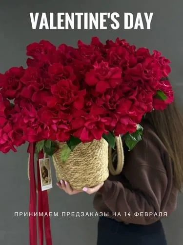 Какие цветы подарить на 14 февраля