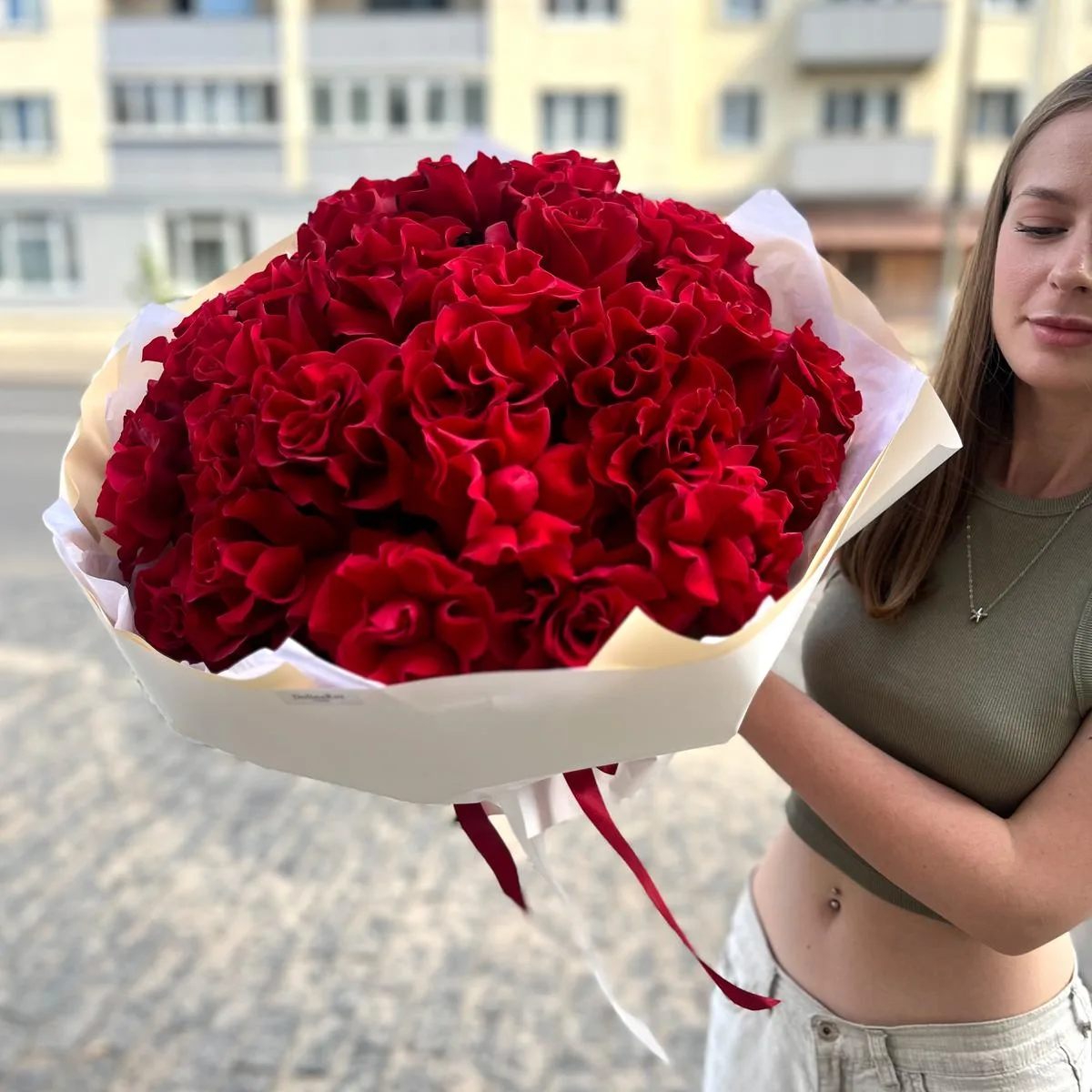 Букет из французских роз