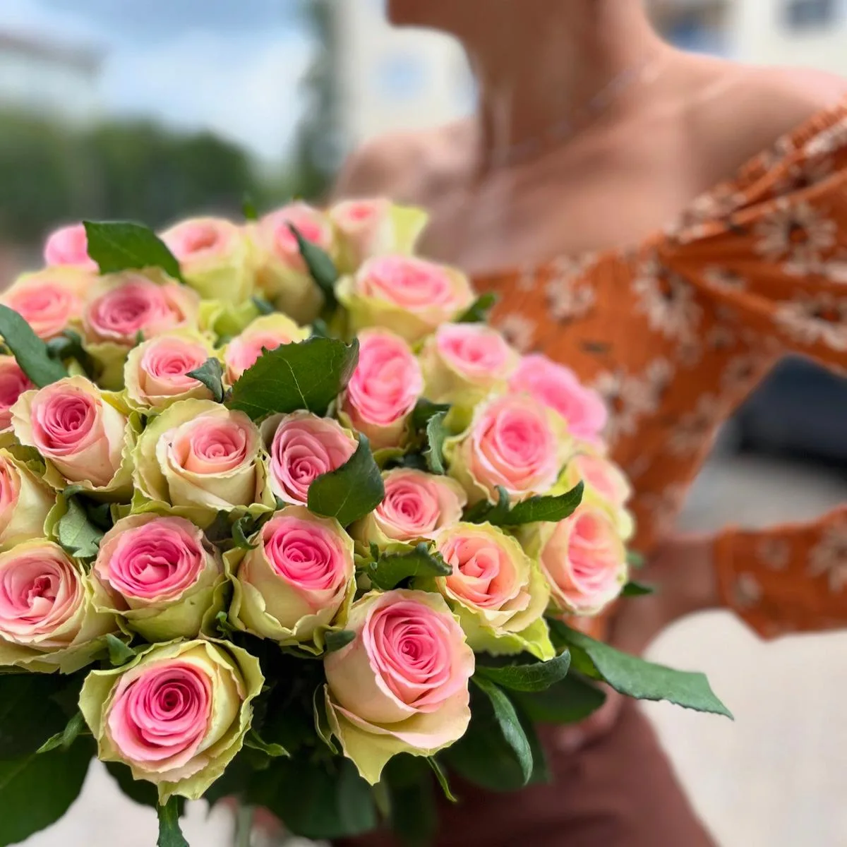 Букет роз «Фешн»