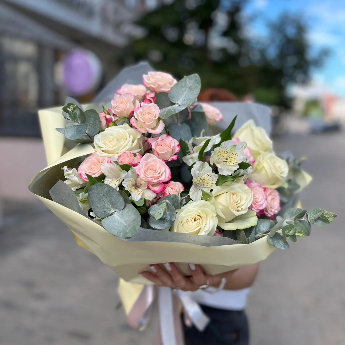 Букет цветов « Искушение»