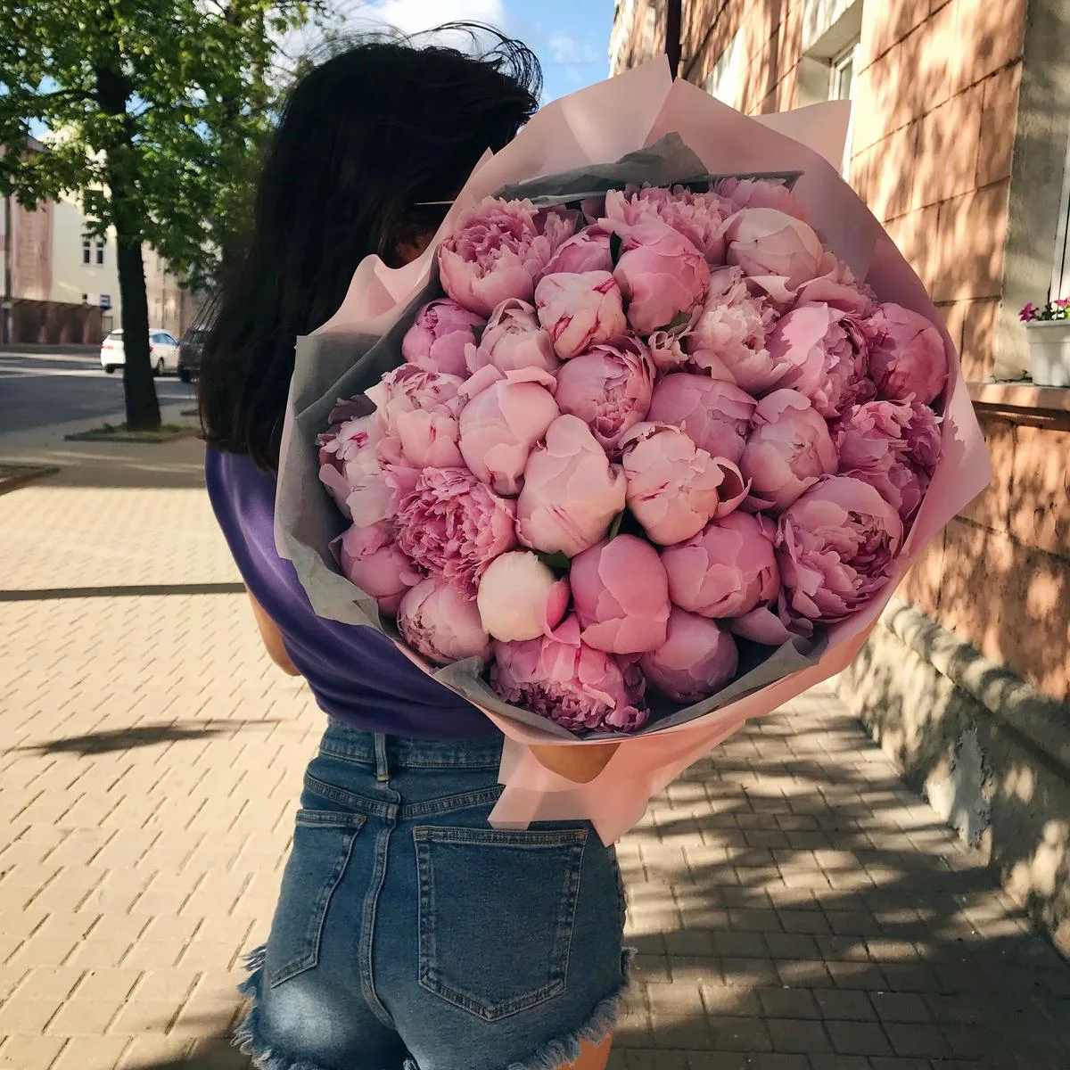 Букет пионов «Недетский»