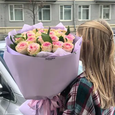 Букет «Впечатление» 21 роза — фото 1