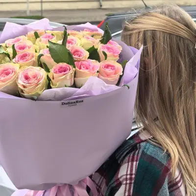 Букет «Впечатление» 21 роза — фото 2