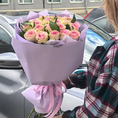 Букет «Впечатление» 21 роза — фото 3